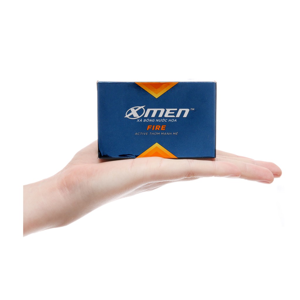 1 cục xà bông nước hoa X-Men Fire Active thơm mạnh mẽ 90g | BigBuy360 - bigbuy360.vn