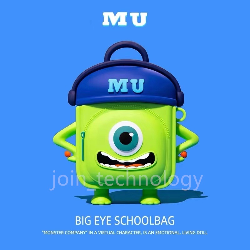 Vỏ Bảo Vệ Hộp Sạc Tai nghe không dây Airpods 1 / 2 / Pro Hình Hoạt Hình Dễ Thương