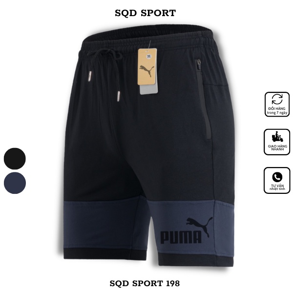 Quần đùi nam thể thao chất thun co giãn thấm hút hoạt động thể thao tập gym Q69