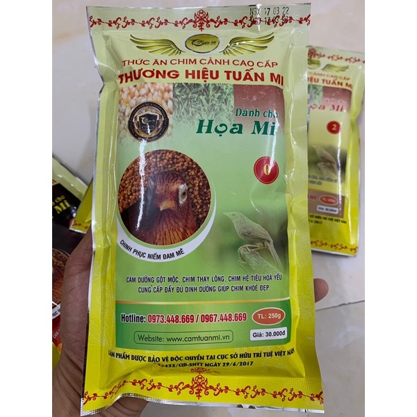 CÁM HOẠ MI SỐ 0 TUẤN MI (GỘT MỘC) 250g