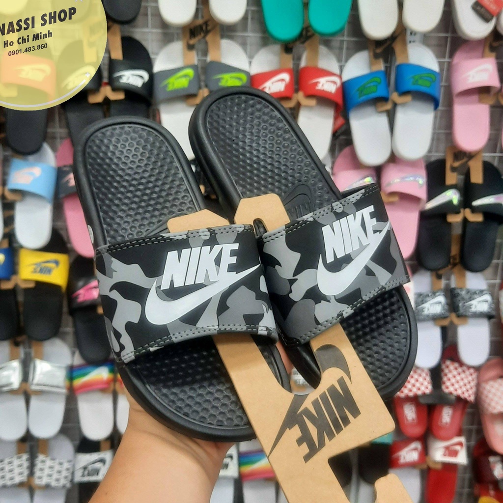 dép nữ, nam nike-nk nhiều màu quai ngang