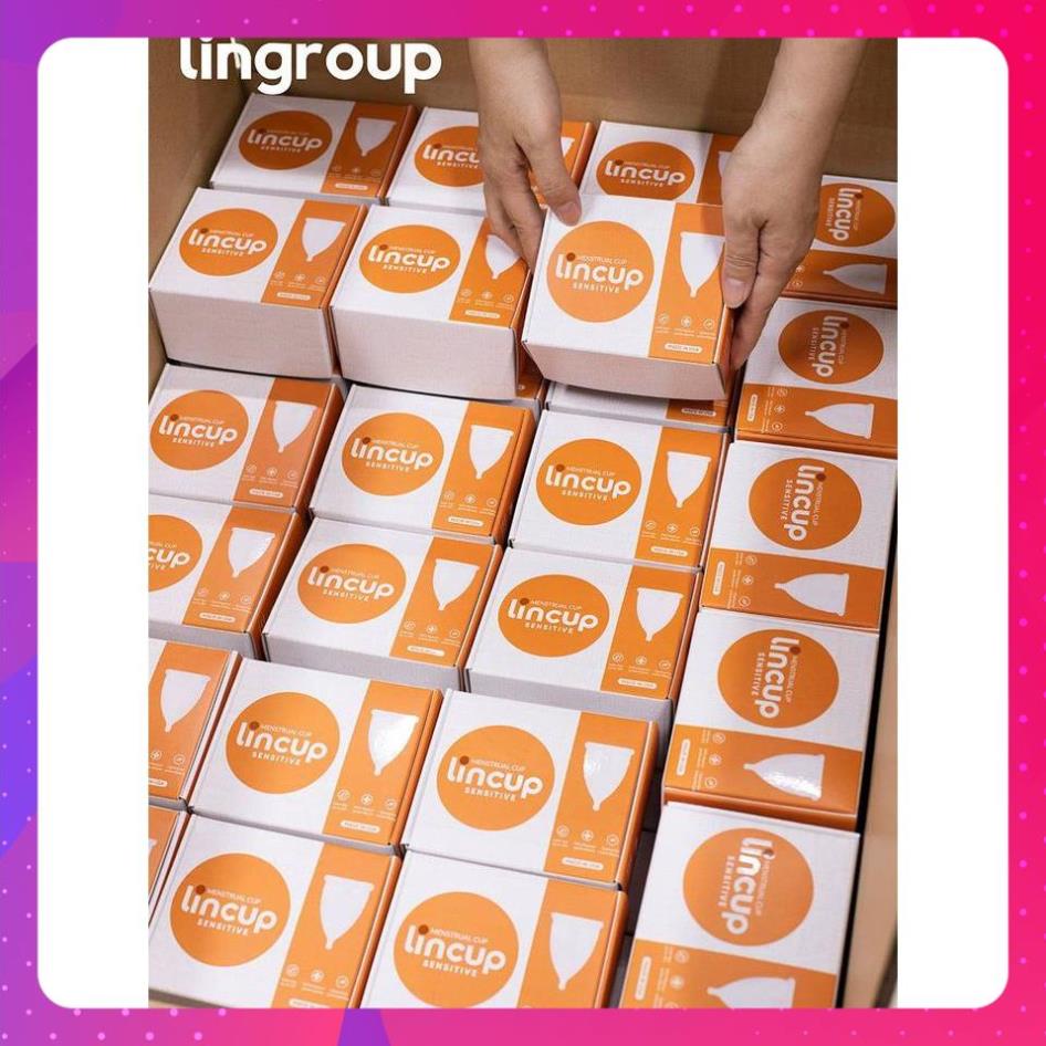 Bộ Cốc nguyệt san Lincup Sensitive, Lincup và Lincup+ chính hãng từ Mỹ của Lingroup