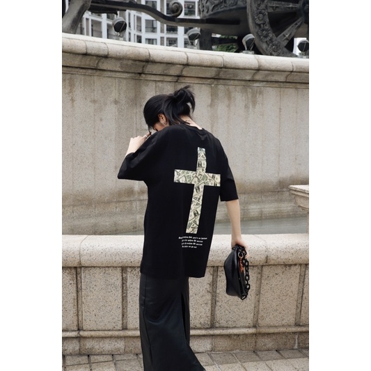 Áo Thun tay lỡ Reminder Money Black T-Shirt Ver.2.0 form Local Brand Nam Nữ Unisex