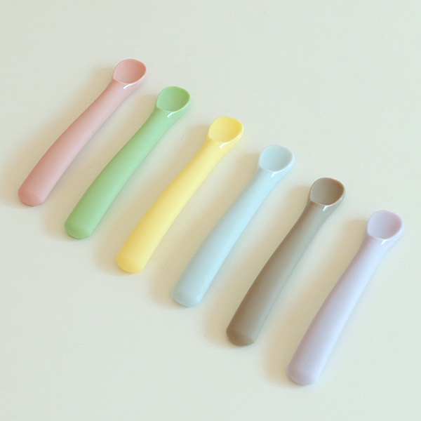 Muỗng/thìa tập ăn dặm cao cấp Bonbon sillicon Hàn Quốc giai đoạn 1