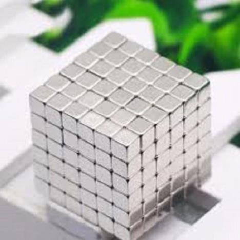 Bộ xếp hình nam châm hình khối 216 khối loại to 5mm Rubic, rubik