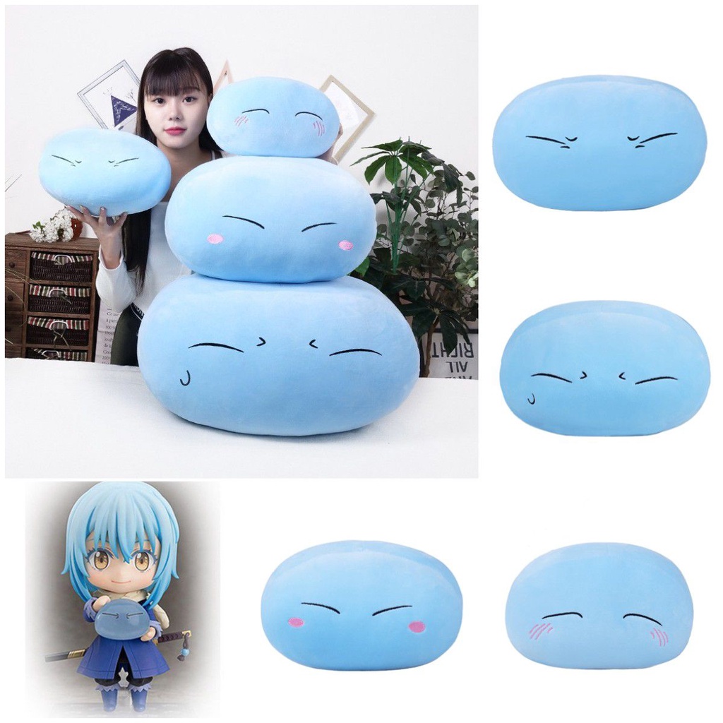 20-55cm Rimuru Tempest Plush Toys Anime That Time I Got Reincarnated as a Slime Rimuru Tempest Pillow for Children Baby Model Number