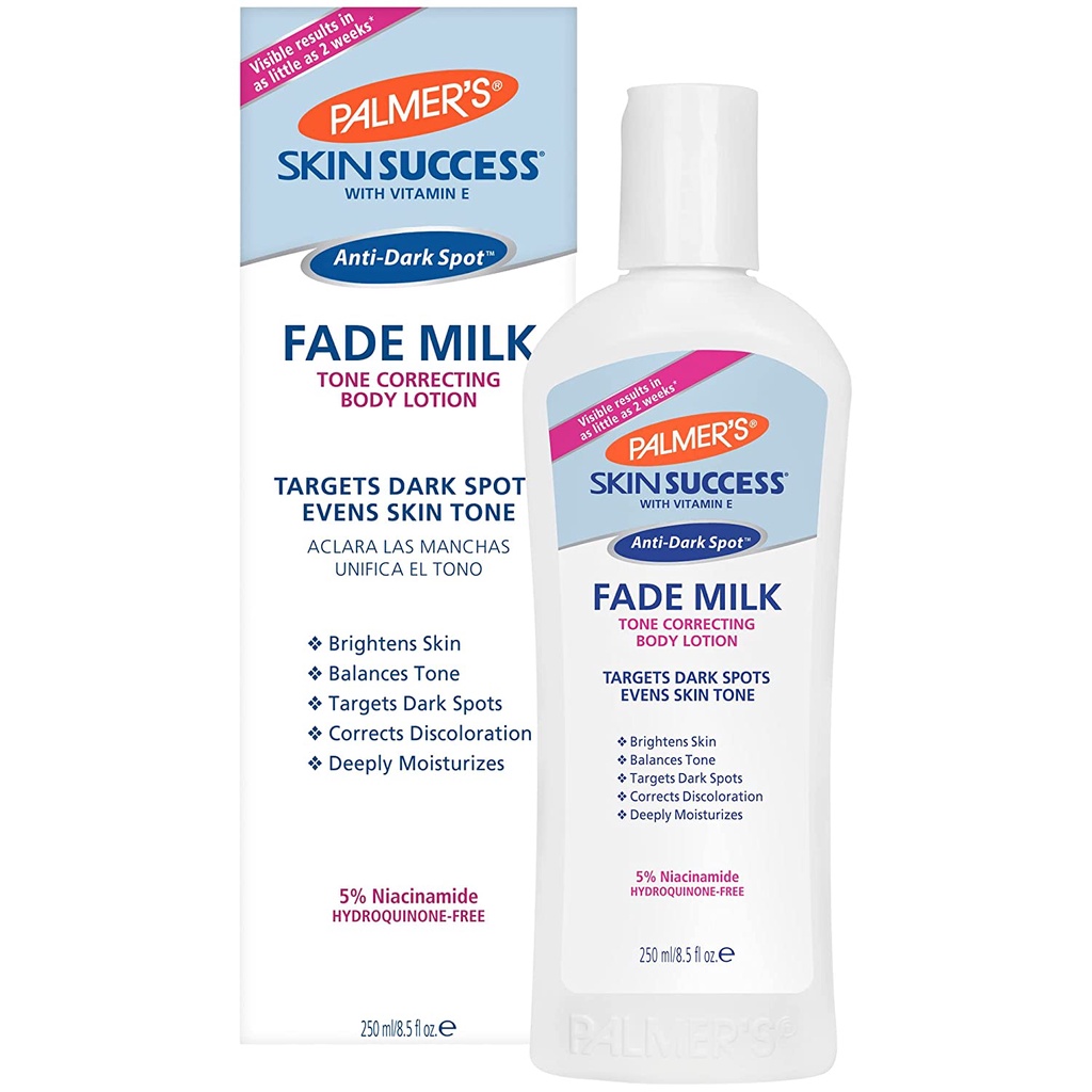 Kem + lotion body Dưỡng Trắng Sáng Da, Mờ Thâm Nám, Tàn Nhang Palmer's Skin Success Anti-dark Spot Fade Cream
