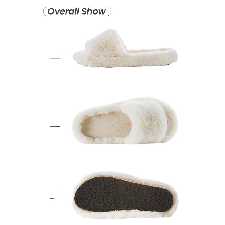 Dép bông đi trong nhà POSEE PS6202/ 6203 chống trượt hình mèo dễ thương thời trang thu đông 2022