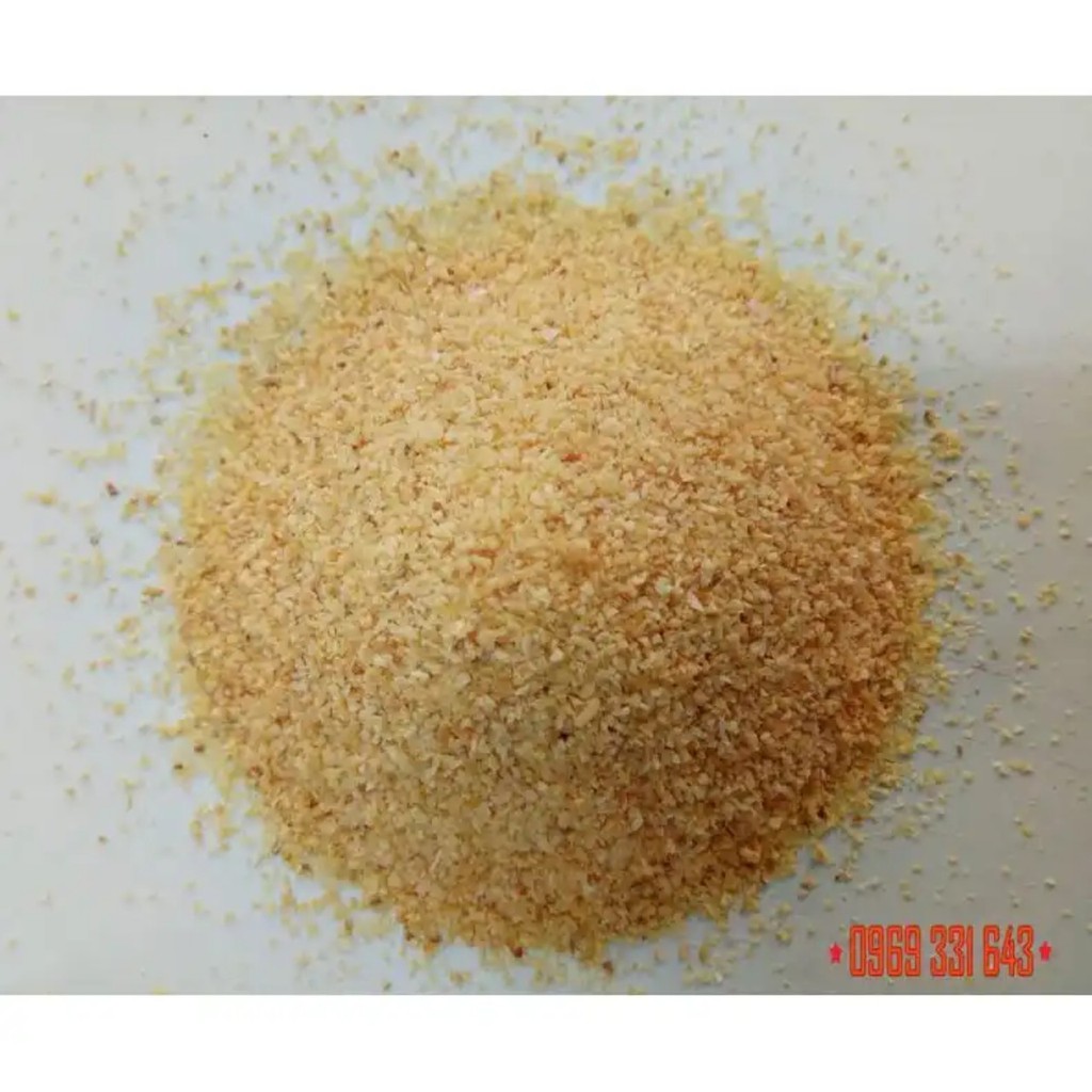 1Kg Bột tỏi sấy khô dạng hạt nguyên chất 100%