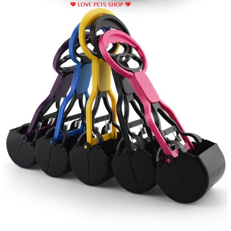 XẺNG HỐT PHÂN, GẬY GẮP PHÂN CHO CHÓ MÈO 28CM- LOVE PETS SHOP