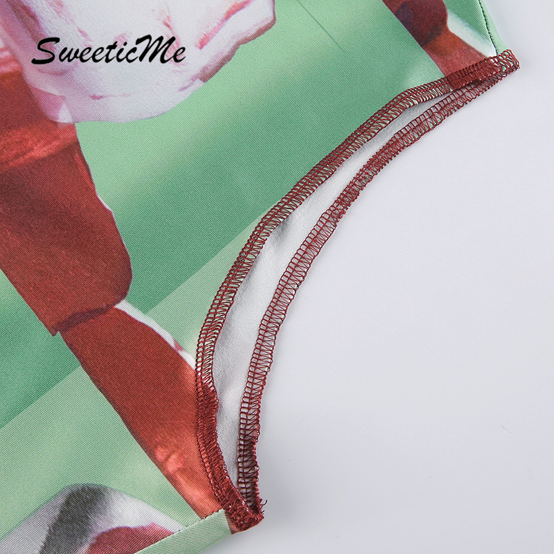 Áo Sát Nách Cổ Tròn Xuyên Thấu In Họa Tiết Trừu Tượng Ngọt Ngào 2021 | BigBuy360 - bigbuy360.vn