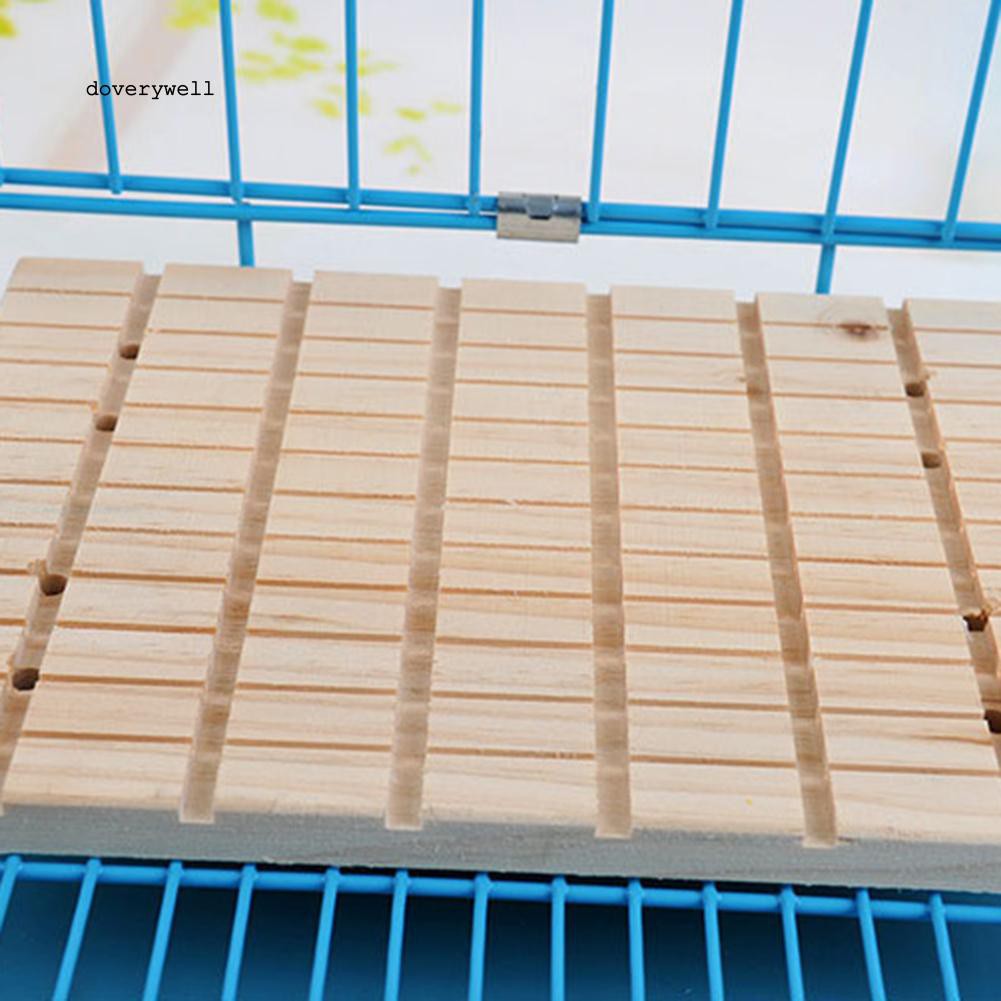 Bảng gỗ cho chuột lang/thỏ nuôi cào móng kích thước 27x20x1.5cm