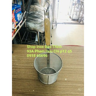 Vợt trụng hủ tiếu dạng Lưới inox (đủ size)