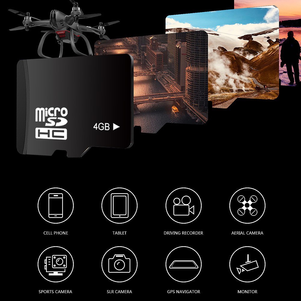 Thẻ Nhớ TF Tốc Độ Cao HC / XC Card2GB 8GB / 16GB / 32GB / 64GB / 128GB / 256GB / 512GB Class 10