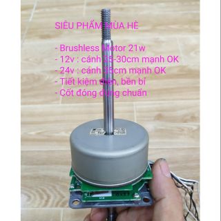 Motor brushless 21w chuyên chế quạt đã thay trục B4