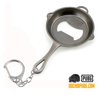 Móc chìa khóa chảo mở bia PUBG