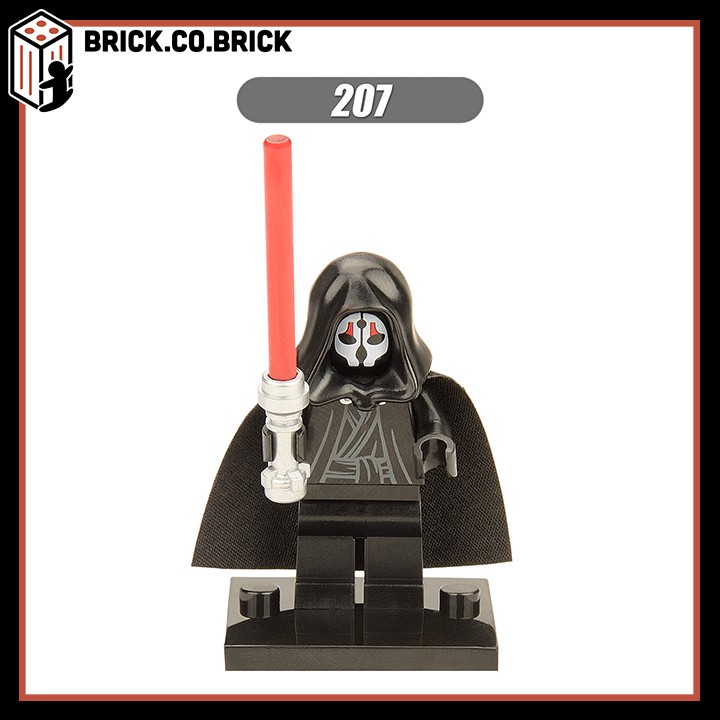 Star Wars Đồ chơi lắp ráp minifigures và lego phiên bản chiến tranh giữa các vì sao X0105