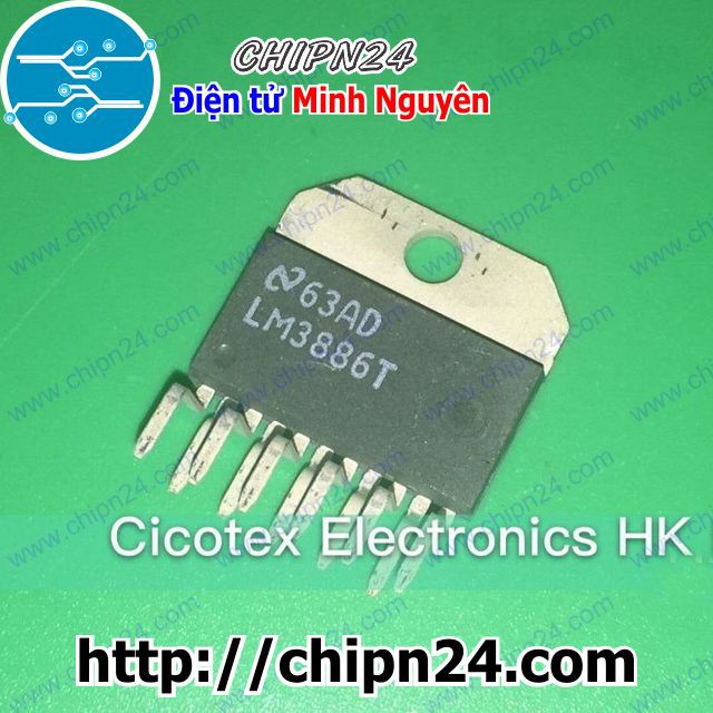 [1 CON] IC LM3886 TO-220-11 (LM3886T LM3886TF 3886)