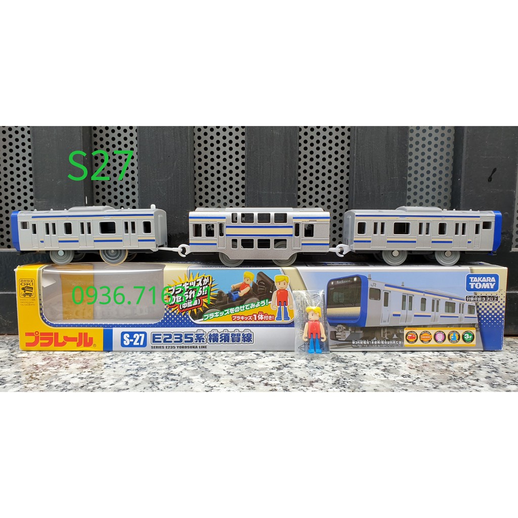 Mô hình tàu hỏa chạy pin Takara tomy có nhân vật S27