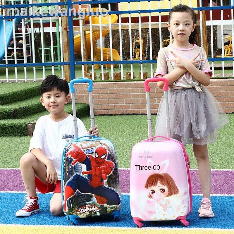 Vali Kéo Họa Tiết Hoạt Hình 16 Inch 18 Inch Cho Bé