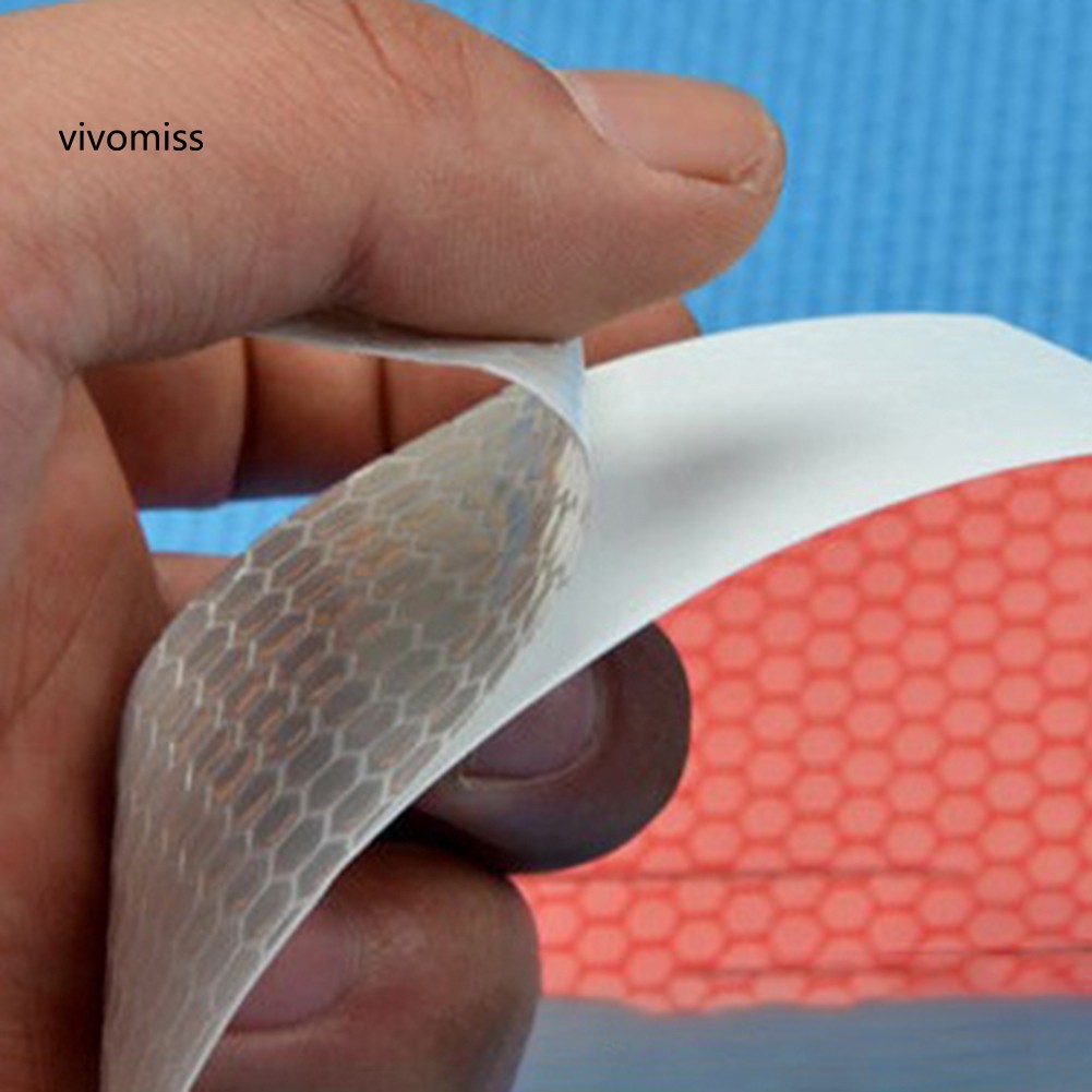 Bộ 10 nhãn dán phản quang màu đỏ trắng cảnh báo an toàn cho xe tải