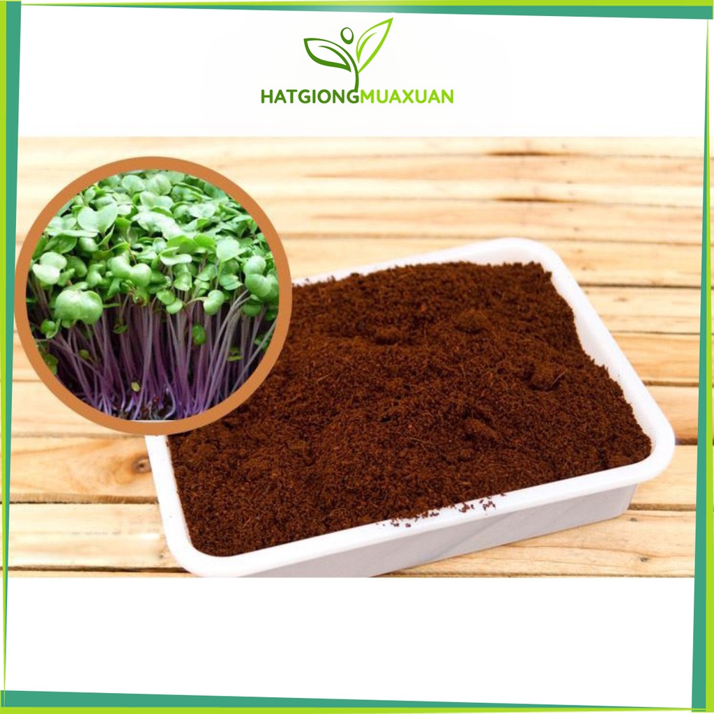 [SIEURE] Xơ dừa nghiền (mùn dừa) túi nhỏ (500gr) hàng đẹp, phân phối chuyên nghiệp.