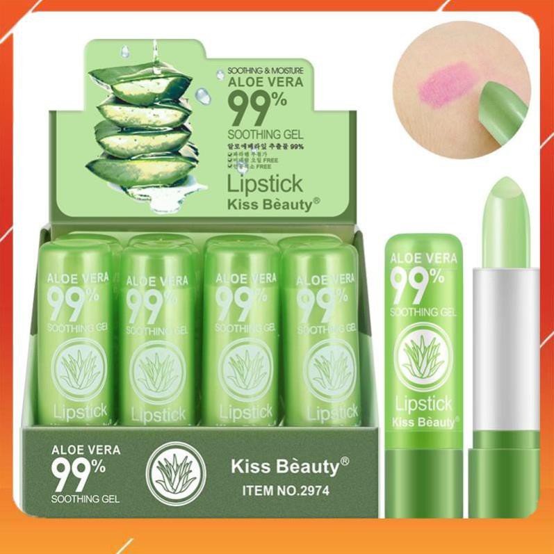 Son Dưỡng Nha Đam Màu Tự Nhiên Lâu Trôi MÃ NO.2974