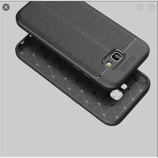 Ốp Lưng da Auto Focus ( Đen ) Samsung Galaxy M21 2020
