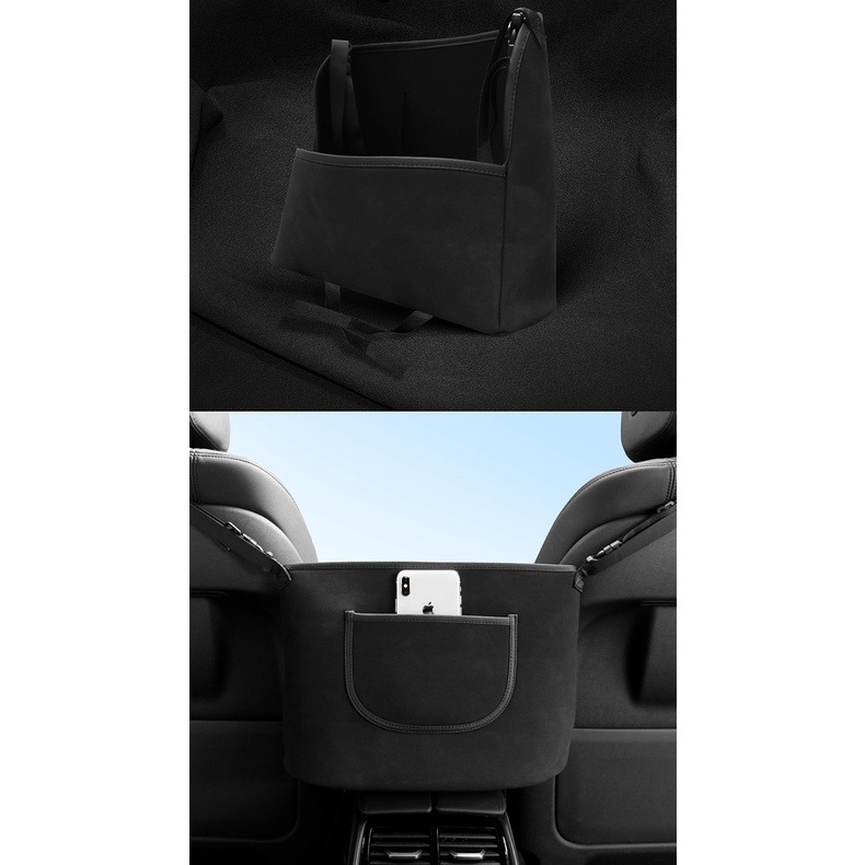 Ghế ô tô túi lưu trữ túi lưu trữ phụ kiện ô tô Túi để đồ trên ô tô Túi điều khiển trung tâm trên ô tô Túi đựng ghế sau ô tô Túi đựng đồ da lộn da lộn Túi đựng ghế ngồi Túi điều khiển trung tâm trên ô tô Lưới bảo quản ghế sau của ô tô Túi đựng đồ sau