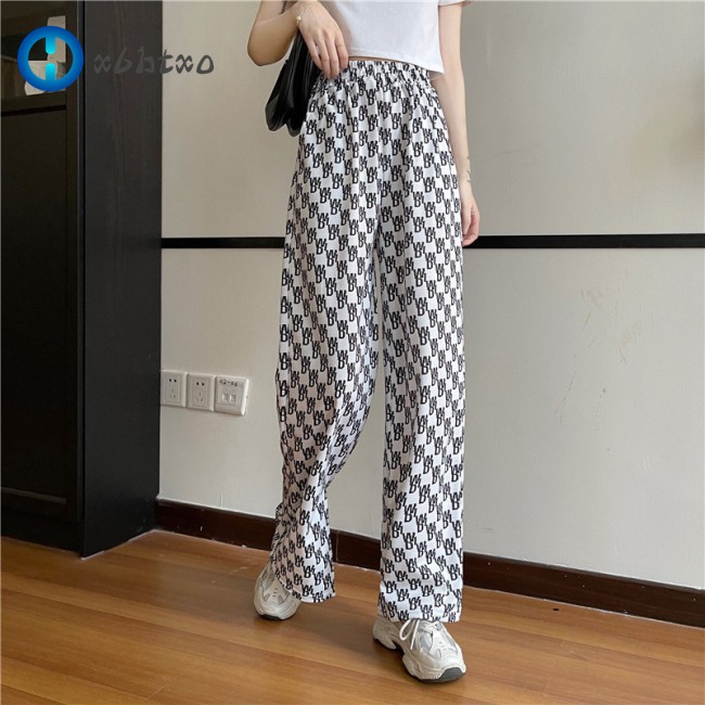 Quần Dài Ống Rộng In Chữ Thời Trang Nữ Tính | BigBuy360 - bigbuy360.vn