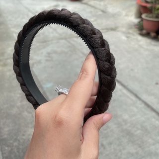 Băng đô tóc giả bính phồng (NHIỀU KÍCH CỠ-CÓ RĂNG CÀI CỐ ĐỊNH)