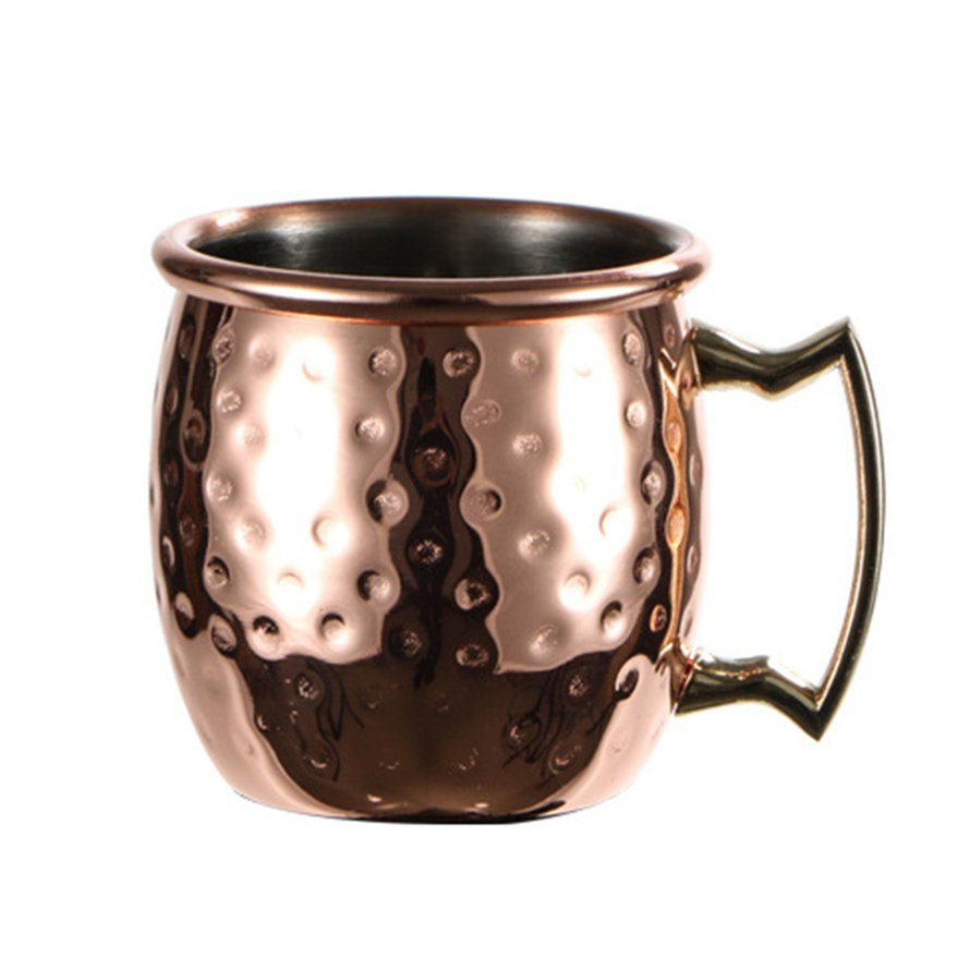 60ml Mini Hammered Moscow Mule Mug Espresso Mugs Shot Glasses Dễ thương 2oz Mugs