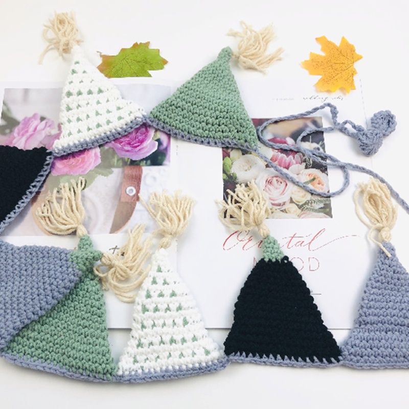 Dây Treo Tường Đan Sợi Cotton Handmade 3 Màu Tùy Chọn Phong Cách Bohemian Độc Đáo Trang Trí Nhà Cửa