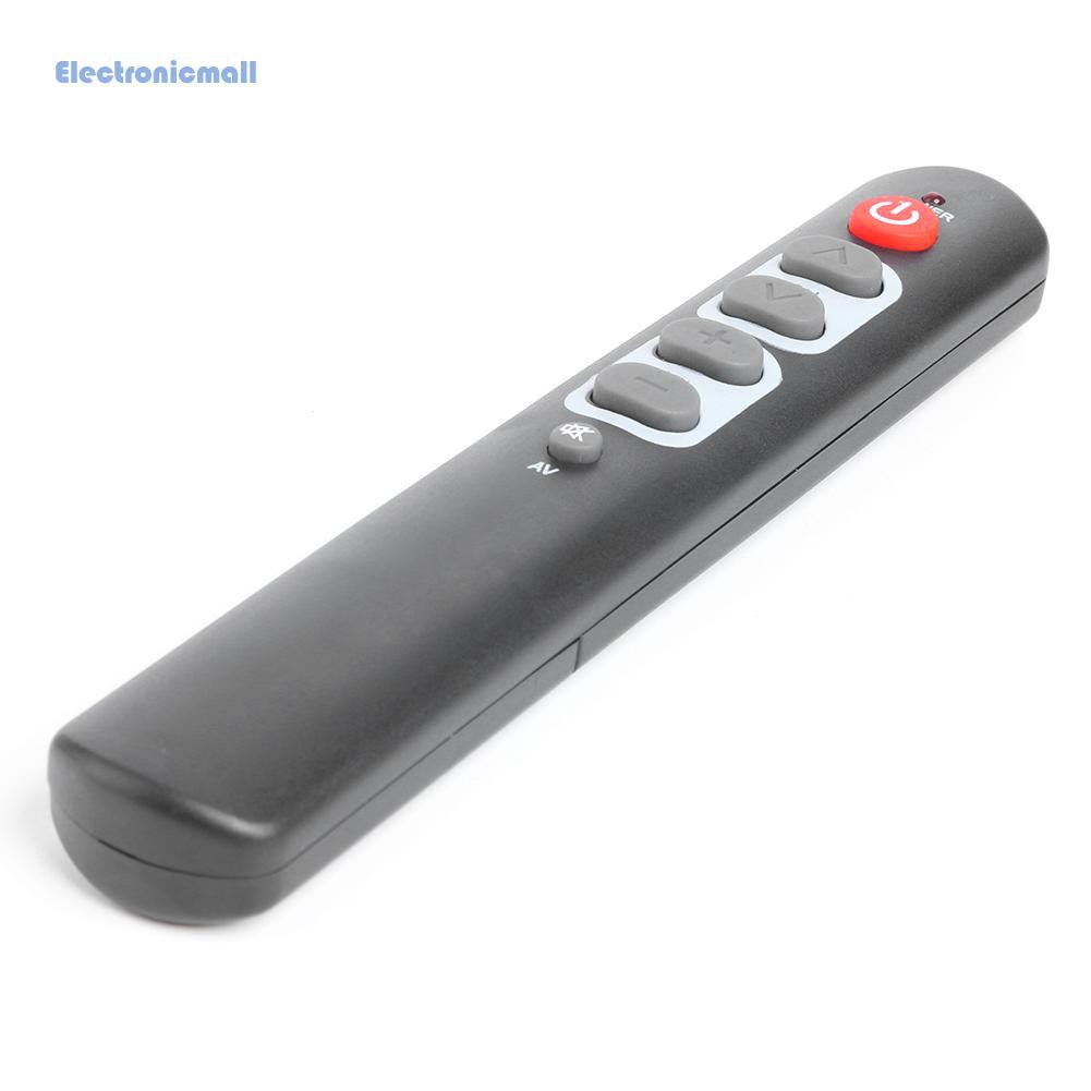 ElectronicMall01 Universal 6 Key Learning Remote Control Big Button Copy Infrared IR Remote