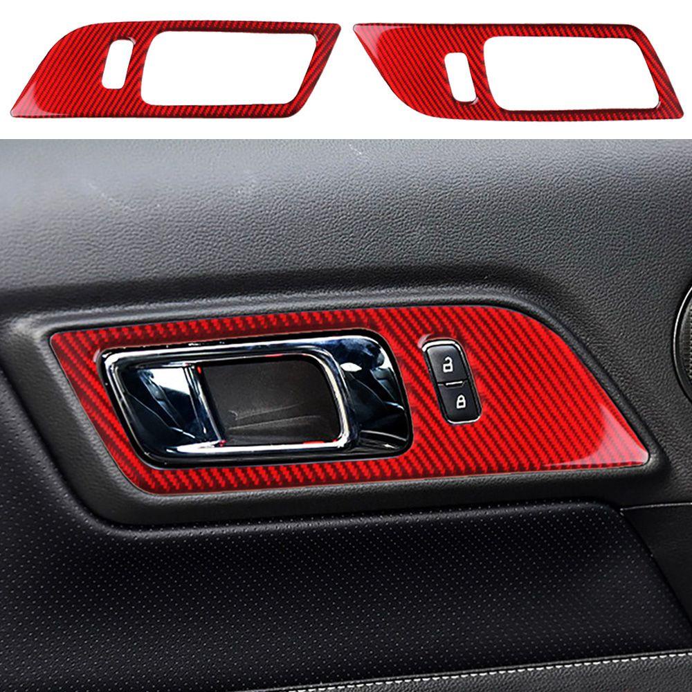PISTA Set 2 Miếng Dán Trang Trí Nội Thất Xe Hơi Ford Mustang 15-18