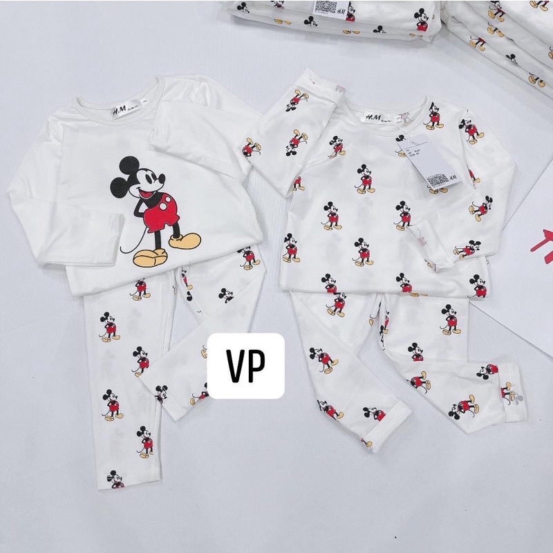 SET 2B MICKEY TRẮNG - Bé trai - Bé Gái