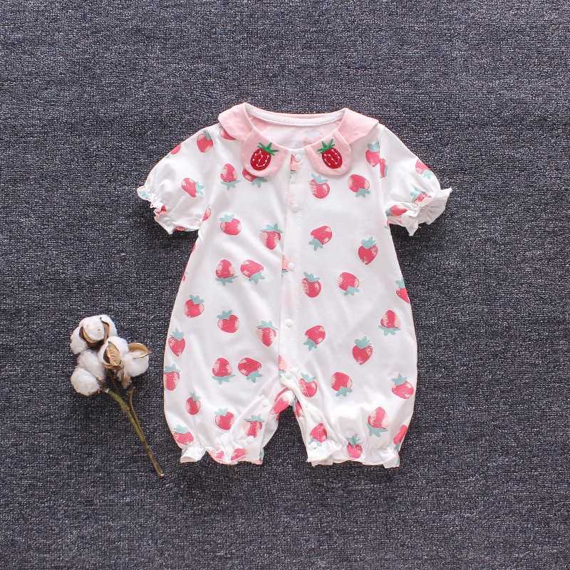 The latest cute style baby jumpsuit cotton baby jumpsuit