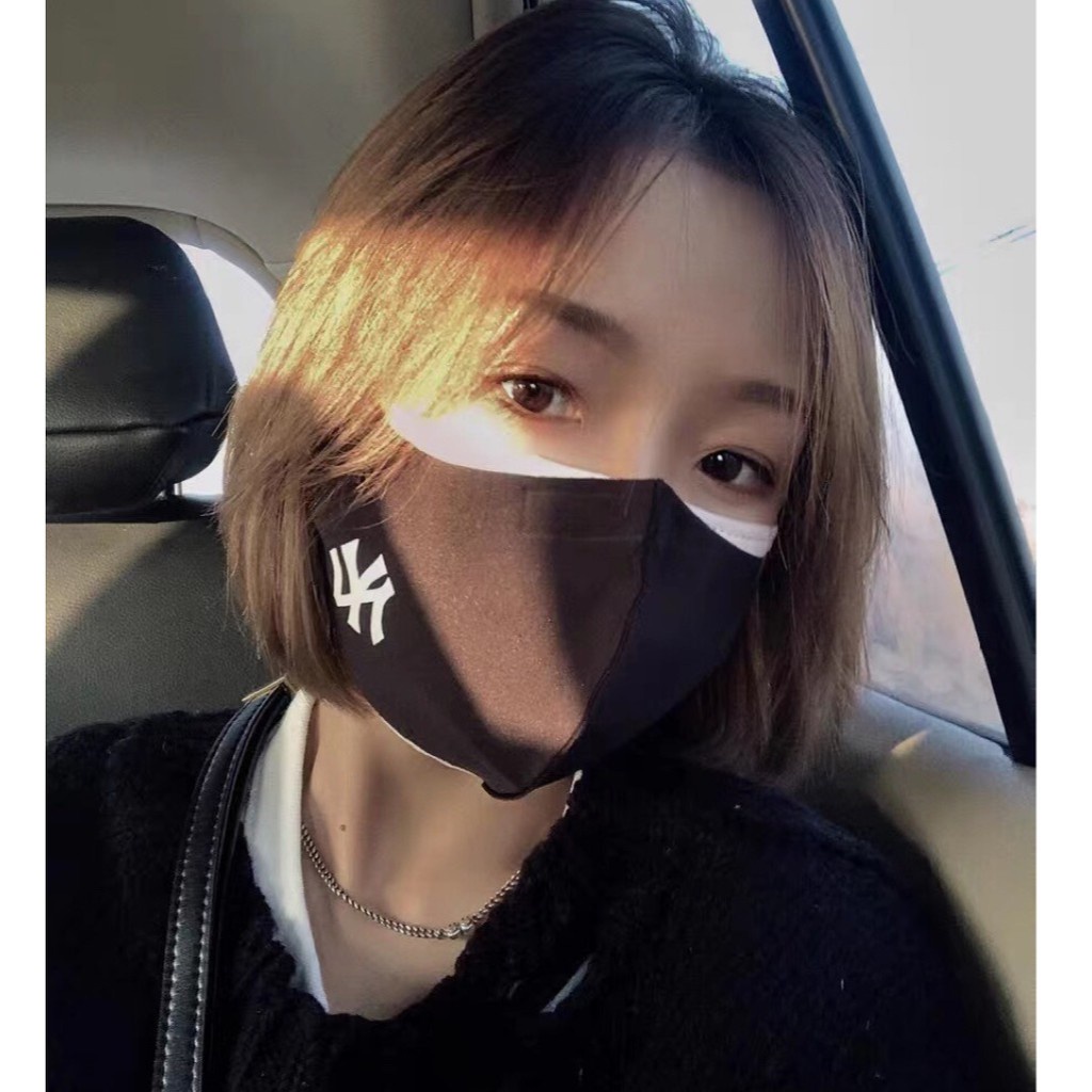 MLB Khẩu Trang Polyester Thời Trang Cho Nam Và Nữ
