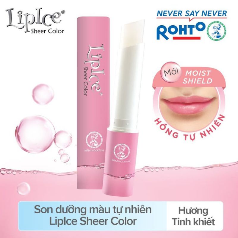 Son dưỡng lên màu tự nhiên LipIce Sheer Color 2.4g