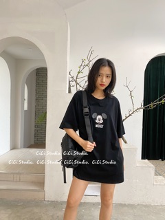 Áo phông hình mickey - [ẢNH TỰ CHỤP]