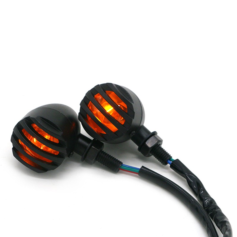 2 Đèn Xi Nhan Cho Xe Mô Tô Harley Davidson Cafe Racer