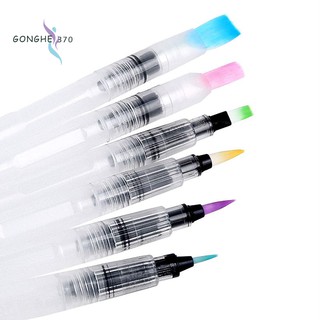 Bộ 6 cây bút cọ tô màu nước chuyên dụng