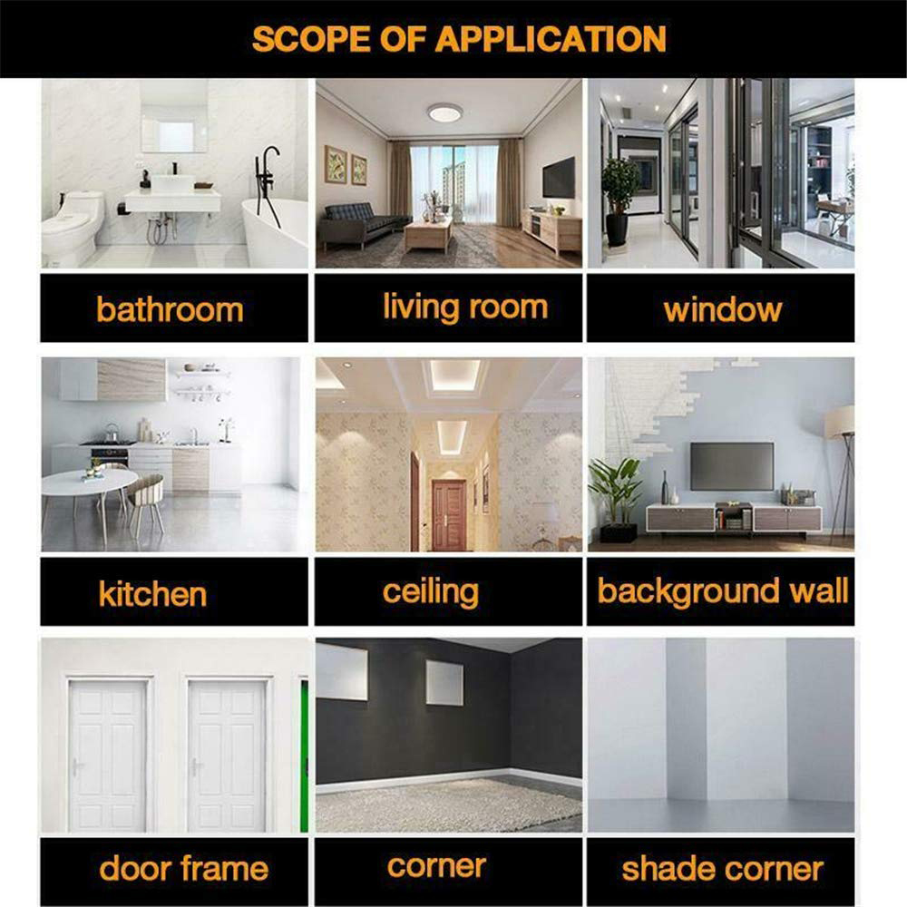 Cuộn giấy dán viền gạch nhà tắm chống thấm nước tiện lợi cỡ 50m