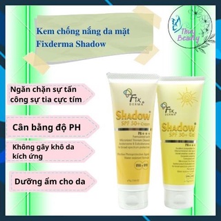 Kem chống nắng da mặt fixdema Shadow SPF30+ ,kem chống nắng dưỡng ẩm