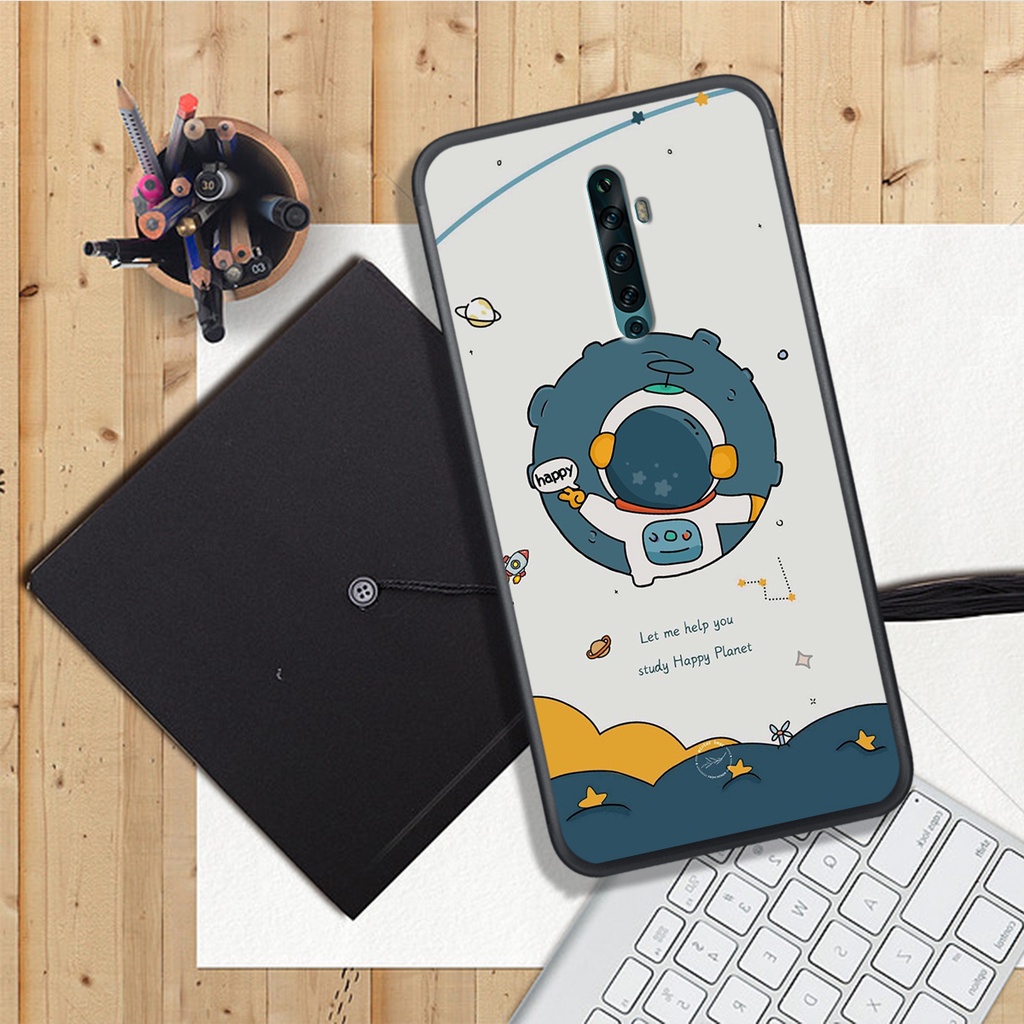 [ HOT BỎNG TAY] ỐP LƯNG OPPO K3/REALME X/RENO/RENO 2/RENO 2F  , IN HINH CHIBI PHI HÀNH GIA ĐÁNG YÊU, SIÊU CUTE.