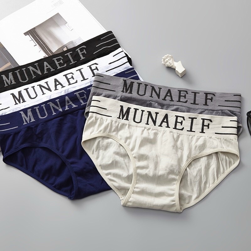 Quần sịp nhật bản dạng chéo co giãn 4 chiều cao cấp kèm túi zip.