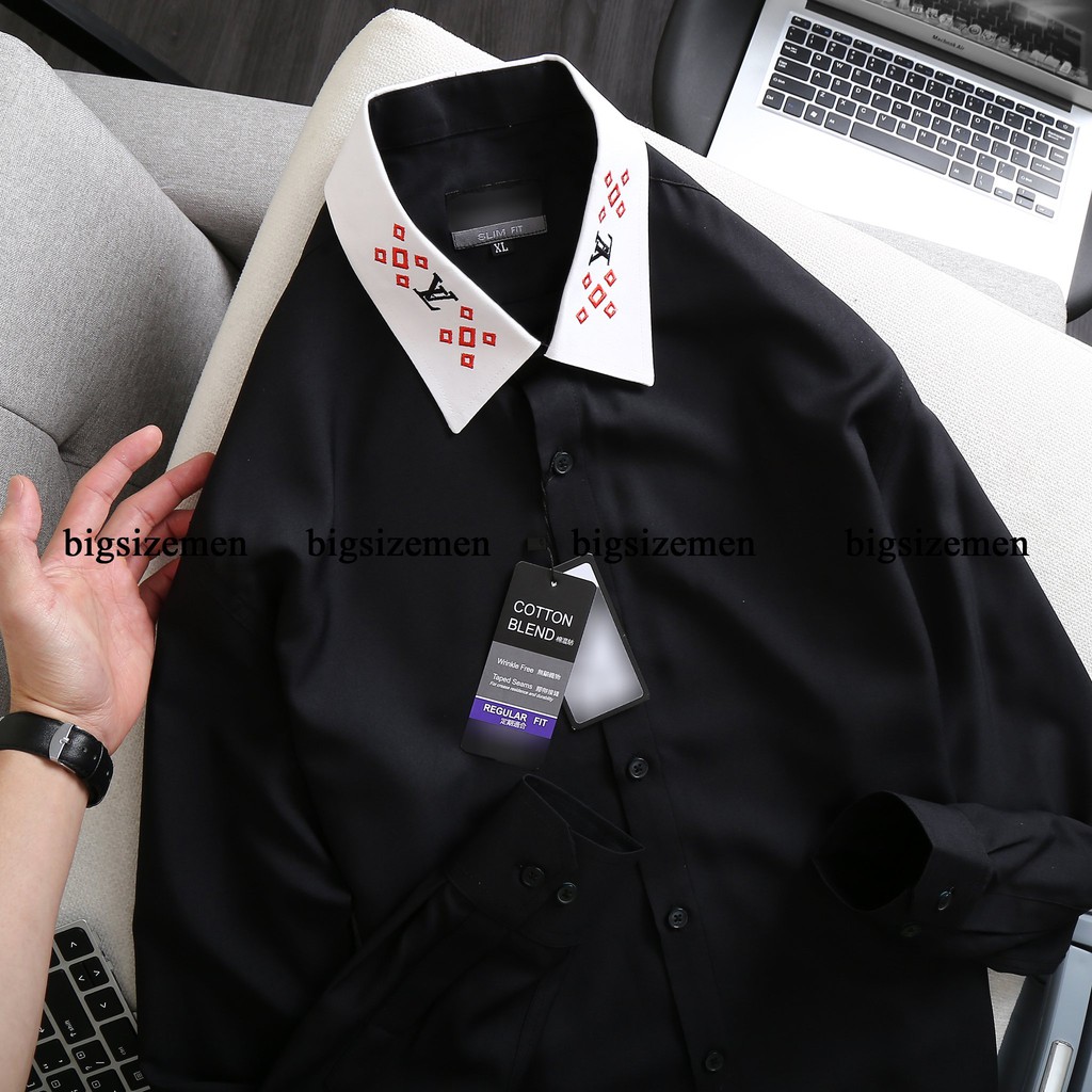 [bigsize < 115kg] ÁO SƠ MI NAM tay dài BIGSIZE | BigBuy360 - bigbuy360.vn