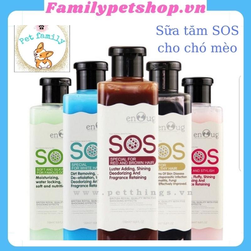 Sữa tắm cao cấp cho chó mèo - SOS - familypetshop.vn ạ