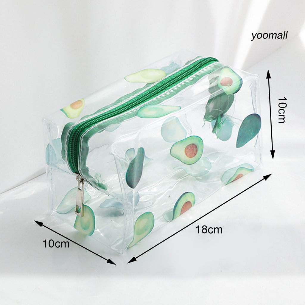 [Hàng mới về] Túi đựng mỹ phẩm du lịch cỡ lớn chống thấm nước in họa tiết hoạt hình