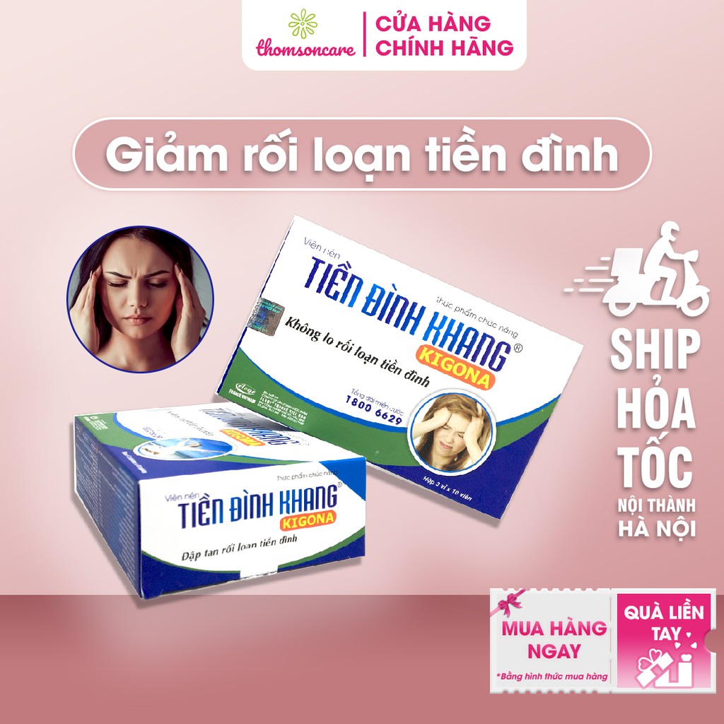 Tiền Đình Khang hỗ trợ giảm rối loạn tiền đình - Chính hãng